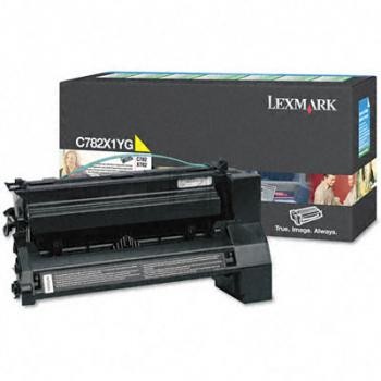 Original Lexmark | C782X1YG Toner Gelb xl