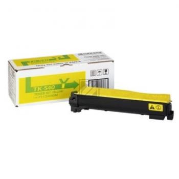 Original Kyocera TK540Y / 1T02HLAEU0 Toner Gelb