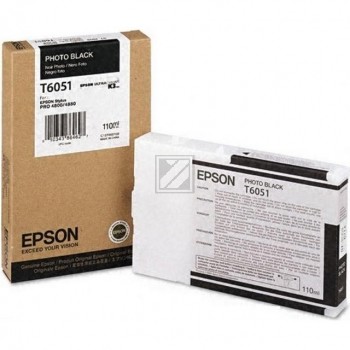 EPSON T6051 Foto schwarz Tintenpatrone