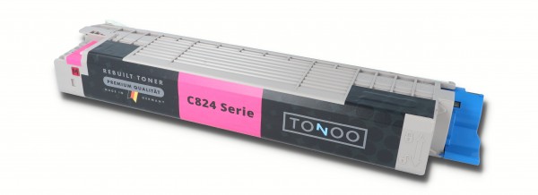 Tonoo® Toner ersetzt OKI C824dn | C824n | C834nw | C834dnw | C844dnw | 47095702 Magenta