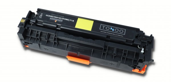 Tonoo® Toner ersetzt Canon 2659B002 | 718 Gelb