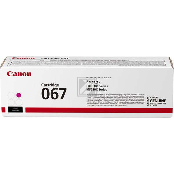 Original Canon 067 | 5100C002 Toner Magenta