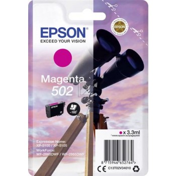 EPSON 502/T02V34 magenta Tintenpatrone