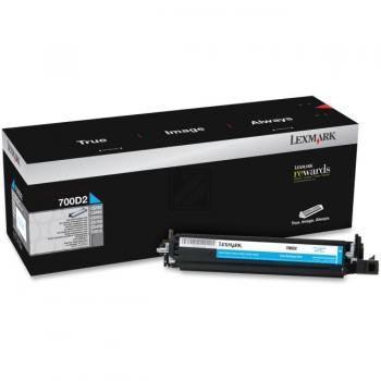 Original Lexmark 70C0D20 / 700D2 Entwicklereinheit Cyan