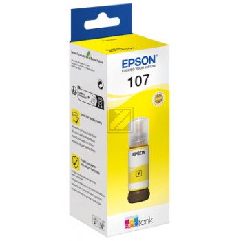 EPSON 107/T09B4 gelb Tintenflasche
