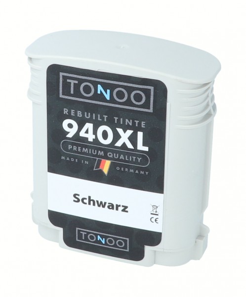 Tonoo® Tinte ersetzt HP C4906AE | 940XL Schwarz XL