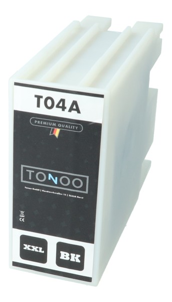 Tonoo® Tinte ersetzt Epson T04B1XL | C13T04B140 | Schwarz XL