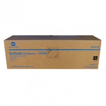 Original Konica Minolta TN318K | A0DK153 Toner Schwarz