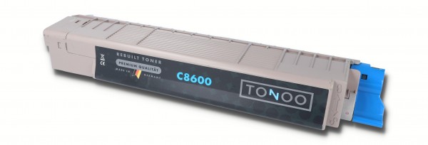 Tonoo® Toner ersetzt OKI C8600 | C8800 | 43487711 Cyan