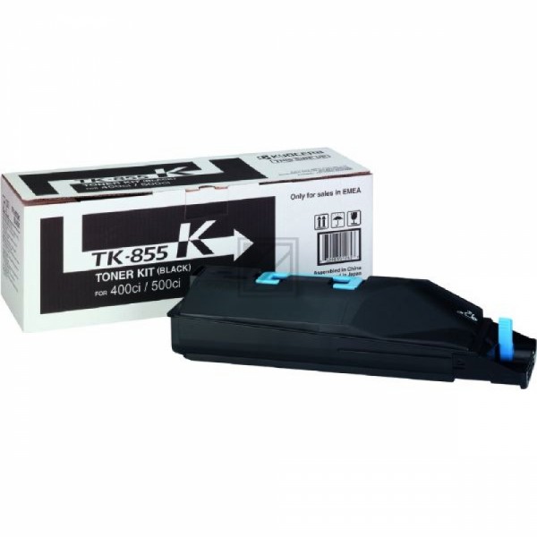 Original Kyocera TK855K / 1T02H70EU0 Toner Schwarz