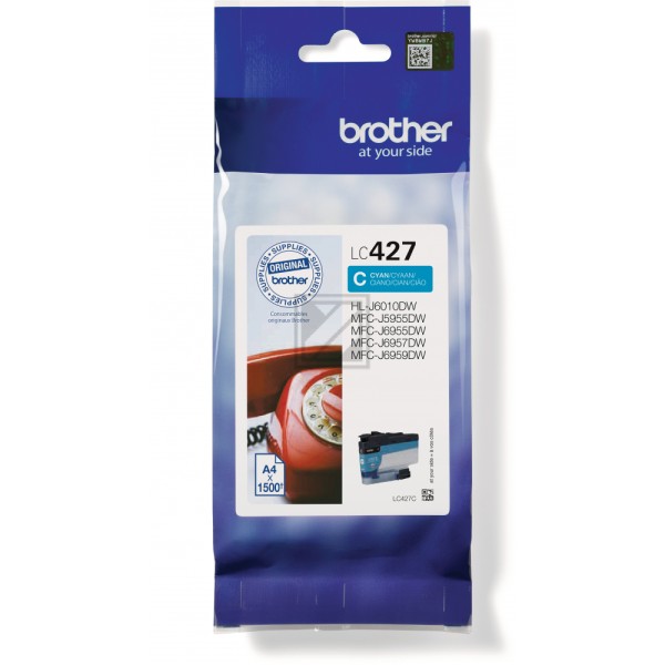 brother LC-427C cyan Druckerpatrone