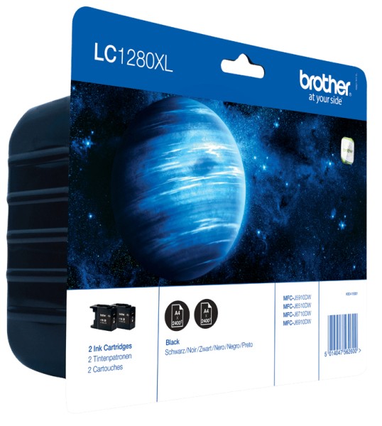 Original Brother LC1280XLBKBP2DR Tinte Schwarz Doppelpack XL.jpg