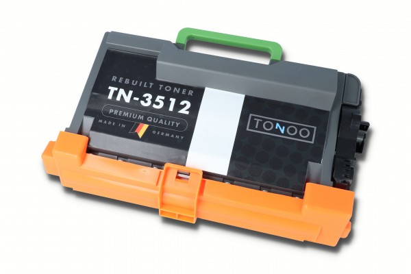 Tonoo® Toner ersetzt Brother TN3512 Schwarz