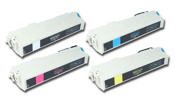 Tonoo® Toner für OKI MC573dn | Spar Set XL