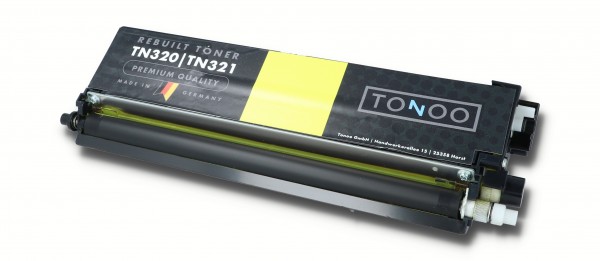 Tonoo® Toner ersetzt Brother TN320Y Gelb