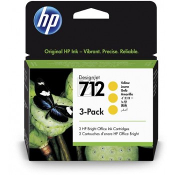 Original HP 712 | 3ED79A Tinte Gelb