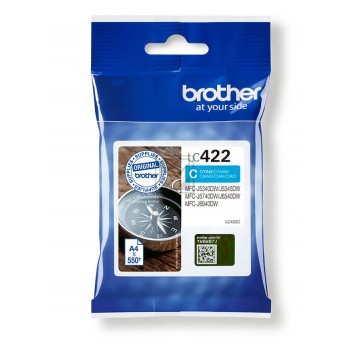 brother LC-422C cyan Druckerpatrone