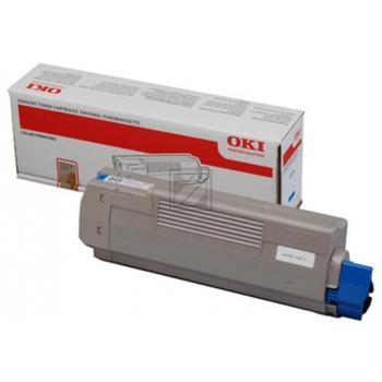 Original OKI 44059255 Toner Cyan XL