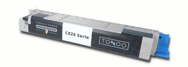 Tonoo® Toner ersetzt OKI C824dn | C824n | C834nw | C834dnw | C844dnw | 47095704 Schwarz