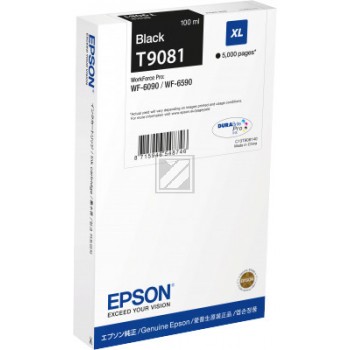 EPSON T9081XL schwarz Tintenpatrone