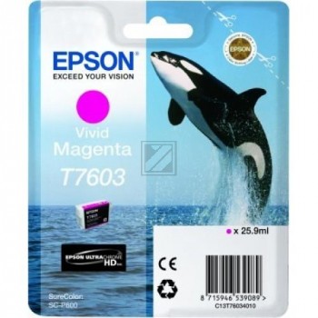 EPSON T7603 vivid magenta Tintenpatrone