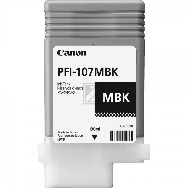 Canon PFI-107 MBK mattschwarz Tintenpatrone