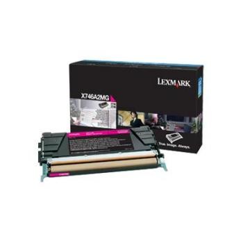 Original Lexmark X746A2MG Toner Magenta