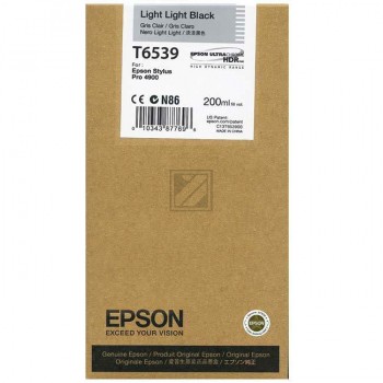 EPSON T6539 light light schwarz Tintenpatrone