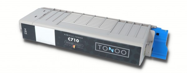 Tonoo® Toner ersetzt OKI C710 | C711 | 44318608 Schwarz