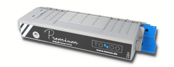 Tonoo® Toner ersetzt OKI C710 | C711 | 44318608 Schwarz