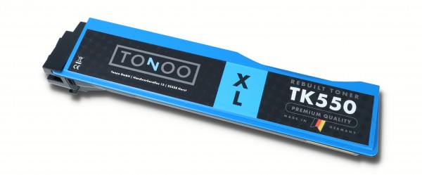 Tonoo® Toner ersetzt Kyocera TK550C Cyan XL