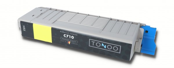Tonoo® Toner ersetzt OKI C710 | C711 | 44318605 Gelb