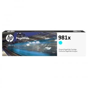 Original HP L0R09A / 981X Tinte Cyan XL