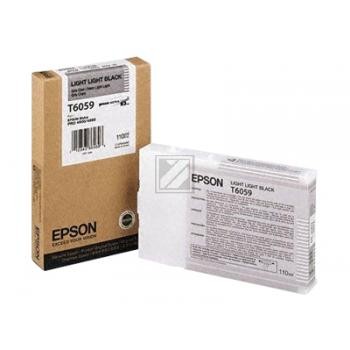 EPSON T6059 light light schwarz Tintenpatrone