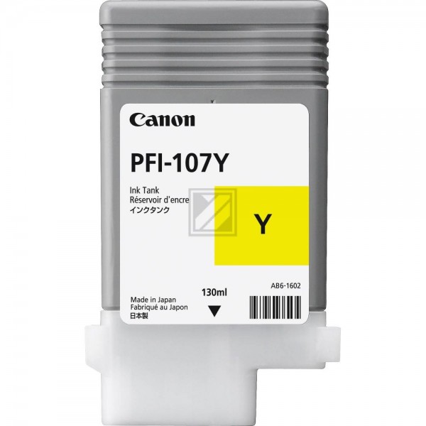Canon PFI-107 Y gelb Tintenpatrone