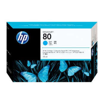 Original HP 80 | C4872A Tinte Cyan