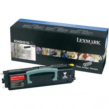 Original Lexmark X340H21G Toner Schwarz