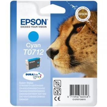 EPSON T0712 cyan Tintenpatrone