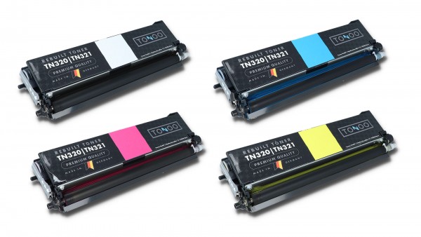 Tonoo® Toner ersetzt Brother TN321 Sparset