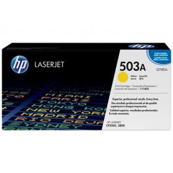 Original HP Q7582A / 503A Toner Gelb