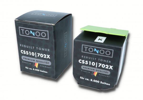 Tonoo® Toner ersetzt Lexmark 702XK | 70C2XK0 Schwarz XXL