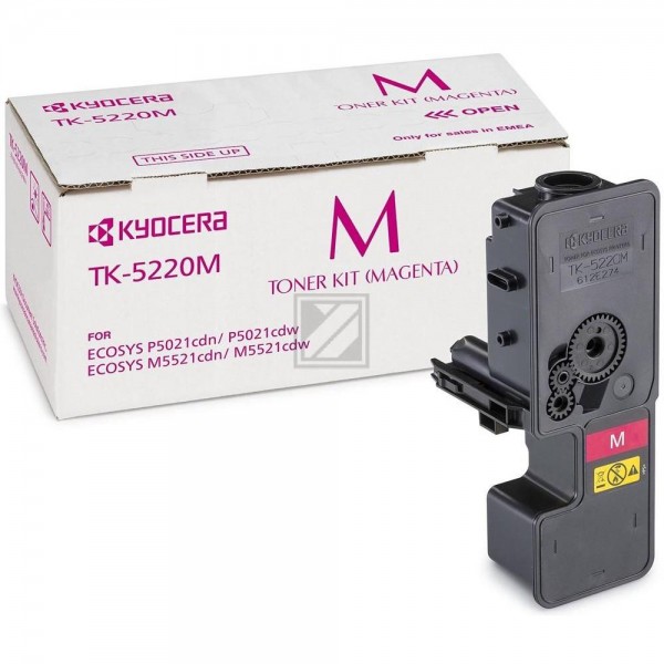 Original Kyocera TK5220M / 1T02R9BNL1 Toner Magenta