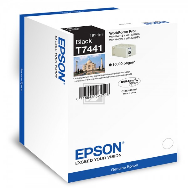 Original Epson T7441 | C13T74414010 Tinte Schwarz