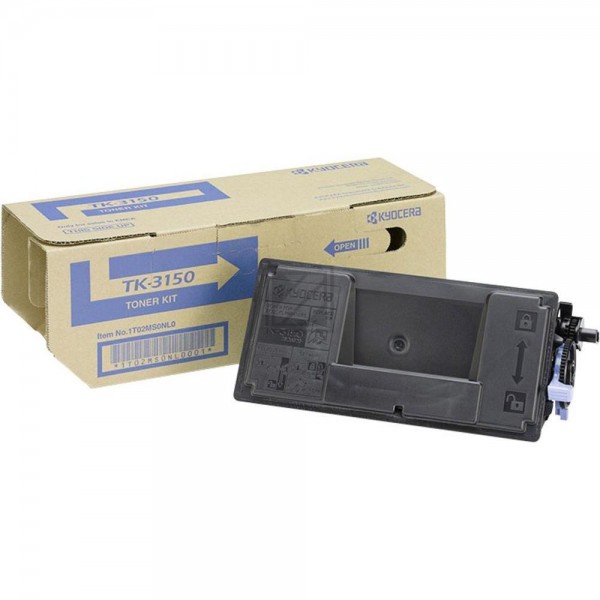 Original Kyocera TK3150 / 1T02NX0NL0 Toner Schwarz