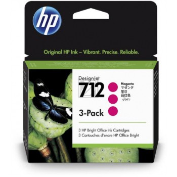 Original HP 712 | 3ED78A Tinte Magenta