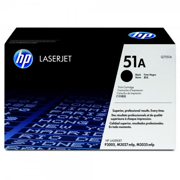 Original HP Q7551A / 51A Toner Schwarz