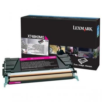 Original Lexmark X748H2MG Toner Magenta