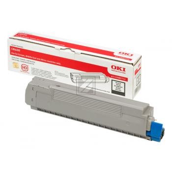 Original OKI 43487712 Toner Schwarz