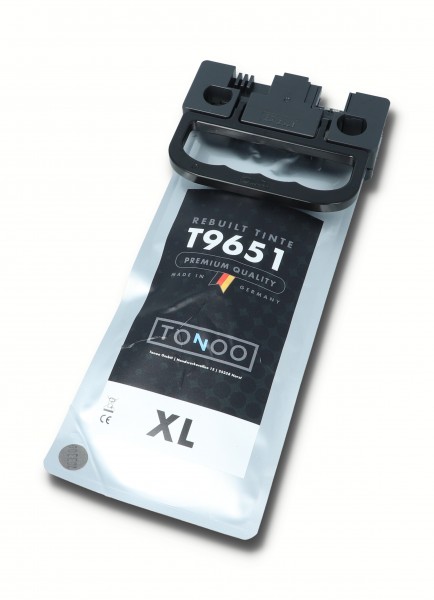 Tonoo® Tinte ersetzt Epson T9651 | C13T965140 Schwarz XL