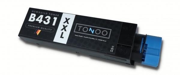 Tonoo® Toner ersetzt OKI B431 | MB491 | 44917602 Schwarz XXL